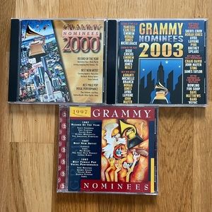 Bundle of 3 Grammy Nominees CDs - 1997, 2000, 2003